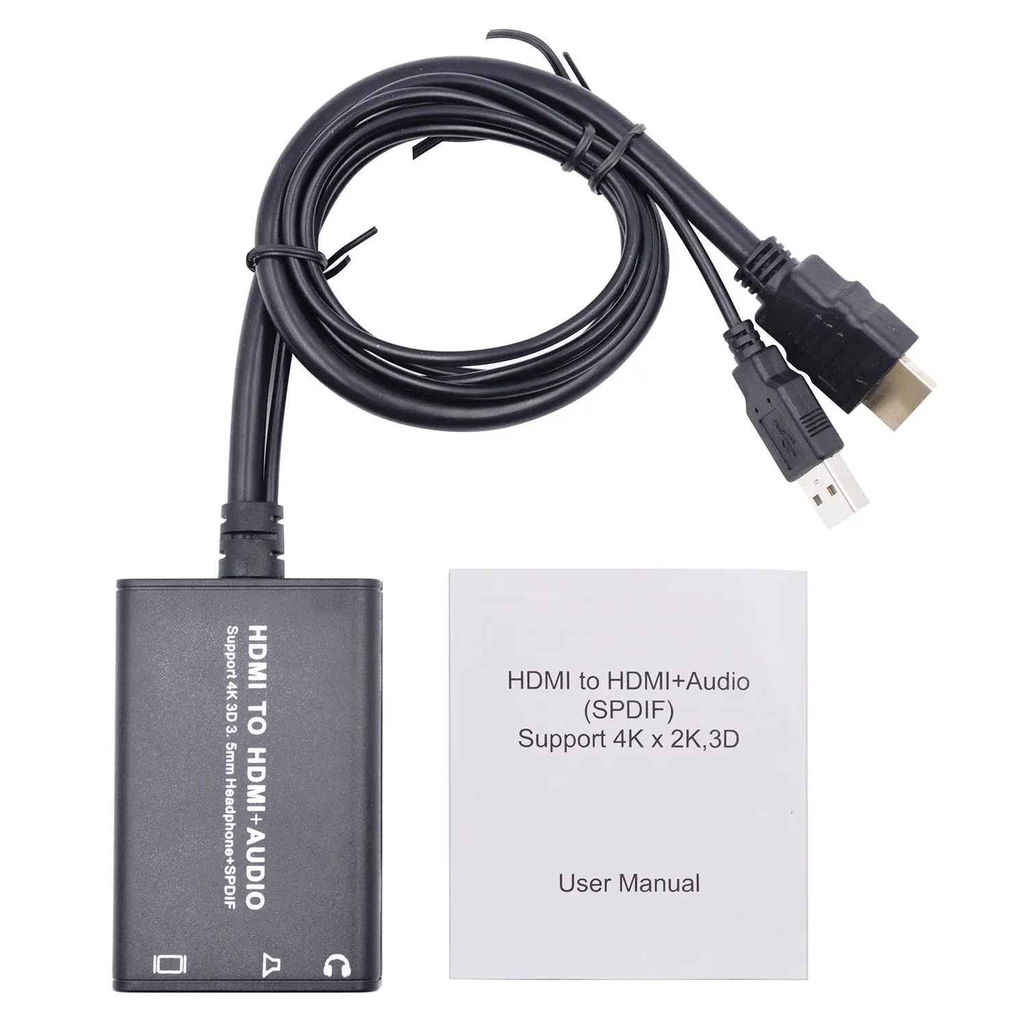 Топ предложения DMI аудио сплиттер + оптический HDMI к Audio (SPDIF) 4 К * 2 3D | Электроника