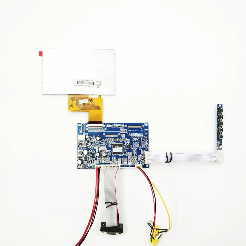 AV + VGA ЖК плата контроллера Поддержка 4 3 дюймов панель с 480*272500 Typ. DIY комплекты
