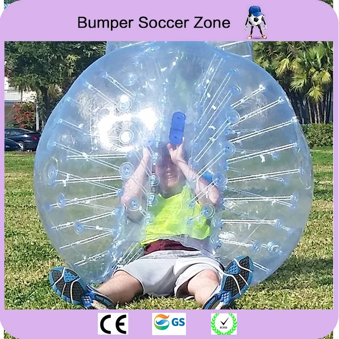 Free Shipping 0.8mm 100%TPU 1.5m Inflatable Bubble Soccer Ball Bumper Zorb Air Football | Игрушки и хобби