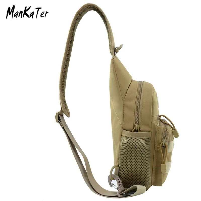 ManKaTer Free Shipping Fashion Outdoor Sports Diagonal Bag Men Riding Chest Camouflage Military Tactical Shoulder | Спорт и