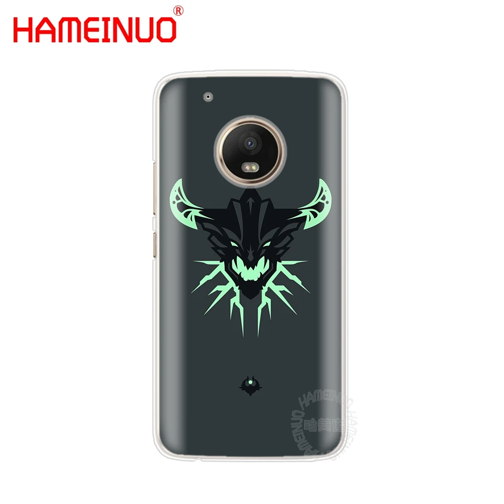 HAMEINUO Shadow Fiend Dota 2 чехол для телефона Motorola Moto X4 E4 C G6 G5 G5S G4 Z2 Z3 PLAY PLUS|Бамперы| |
