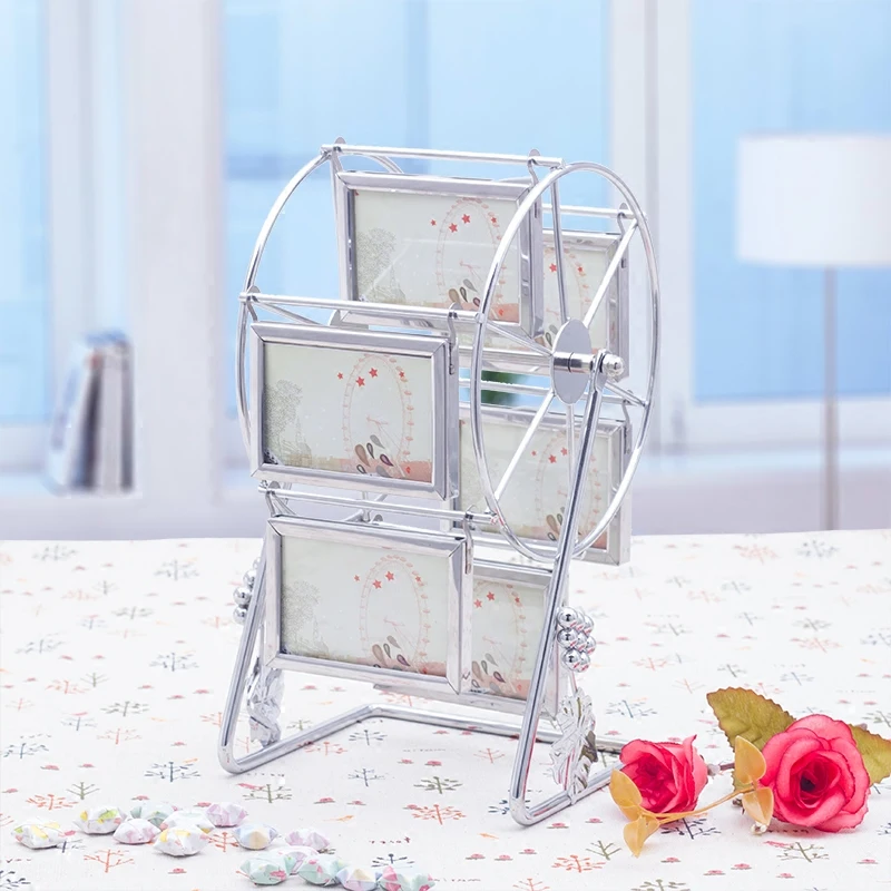 3 дюймовая стальная рамка для фото с обозрения креативная ветряной мельницей