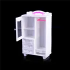 1 шт., пластиковая белая вешалка для кукольного дома