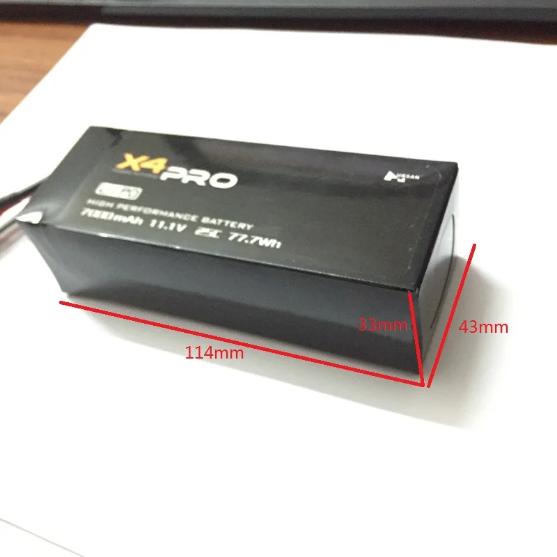 Оригинальный аккумулятор Hubsan X4 PRO (аккумулятор H109S) 11 1 В 7000 мА · ч запасные части