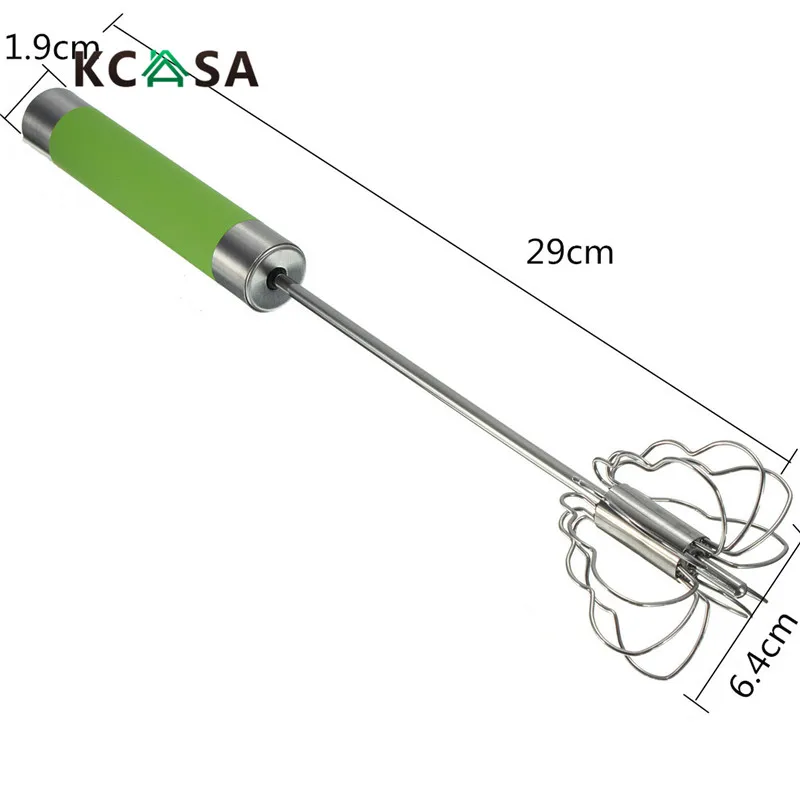 KCASA-KC015 ручной самоповорачивающийся миксер из нержавеющей стали