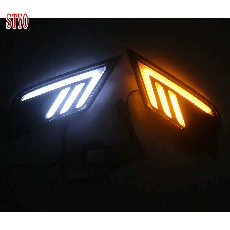

STYO For Tiguan 2017 2018, LED DRL LED Daytime Running Light Daylight