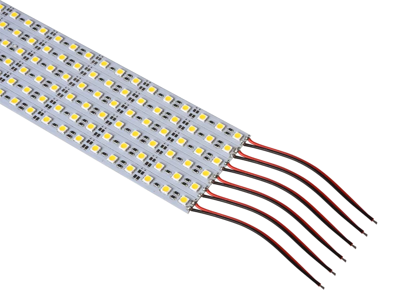 50 см 5050 DC12V Жесткий Жесткая полосы с U алюминиевый профиль shell заглушка 2pin провода кабинет кухне свет по DHL