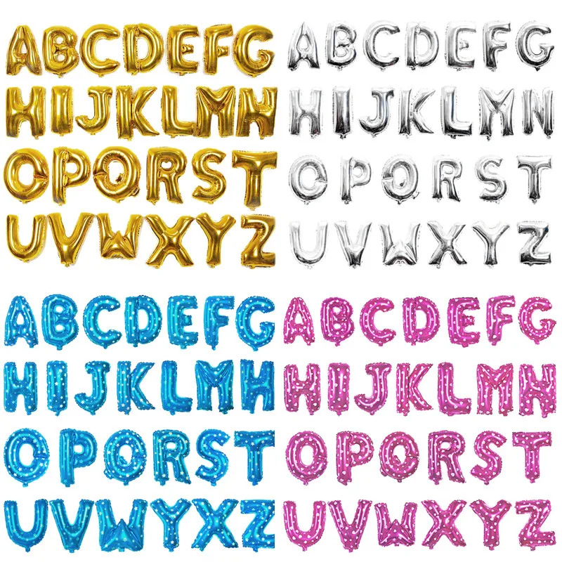 16-дюймовый воздушный шар из фольги с надписью для свадьбы дня рождения украшения
