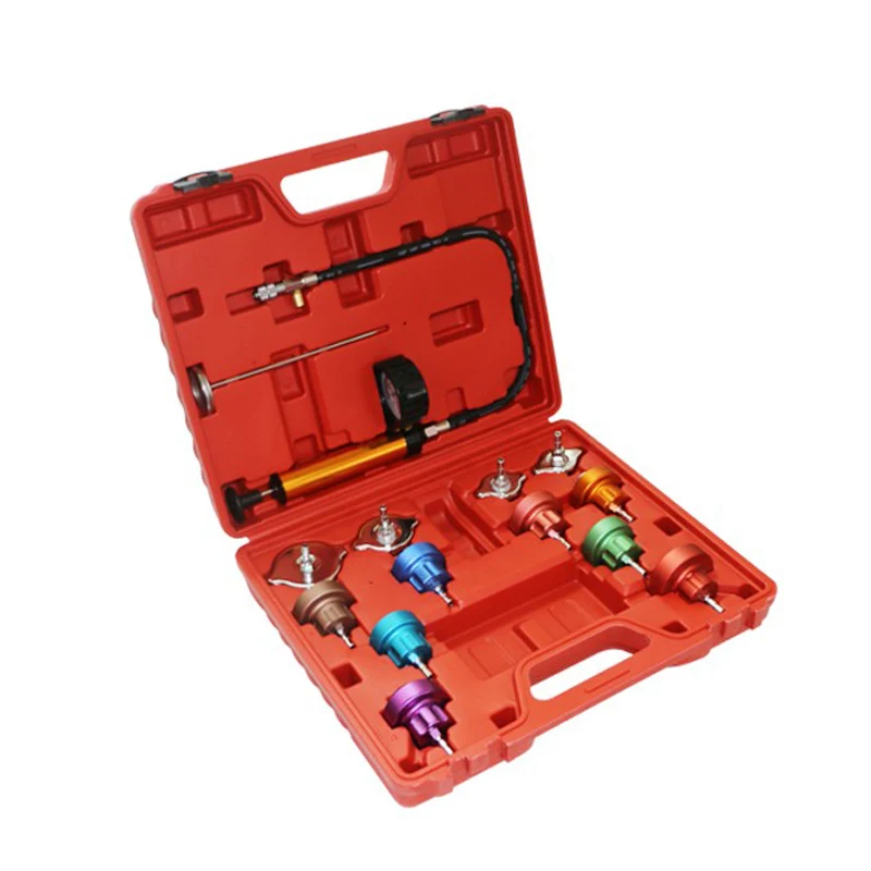 Набор для тестирования давления автомобильного радиатора 14 предметов