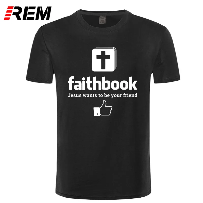 REM New Jesus хочу быть вашим другом, футболка с буквенным принтом, Христианские Футболки, хлопковые футболки с коротким рукавом, футболки с изображением Иисуса - Цвет: 6
