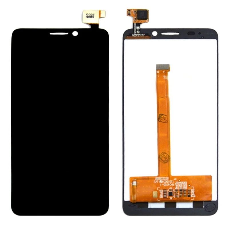 LCD Screen and Digitizer Full Assembly for Alcatel One Touch Idol S / 6034 / 6034R / OT6034