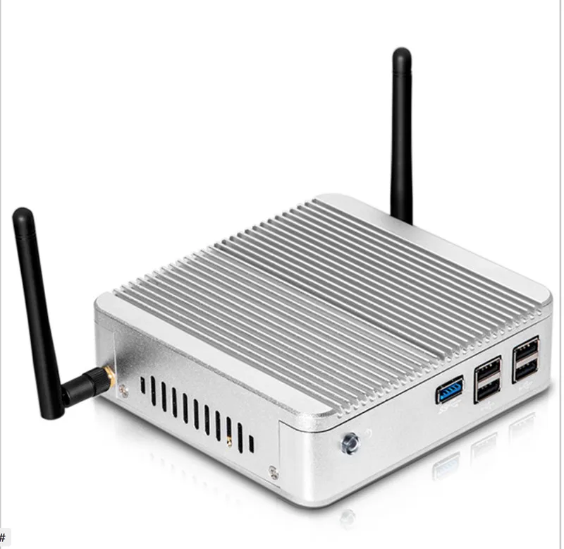 Мини ПК компьютер офисный Celeron J1900 четырехъядерный настольный 1 HDMI Windows 7/8/10/Linux и т.