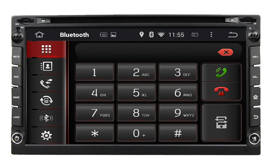 Автомобильный DVD GPS 2 Din 6 дюйма Восьмиядерный Android 8 1 универсальная навигационная