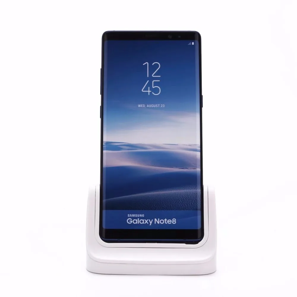 Тип C док-станция зарядное устройство для samsung Note 8 телефон зарядное устройство адаптер Бесплатный кабель