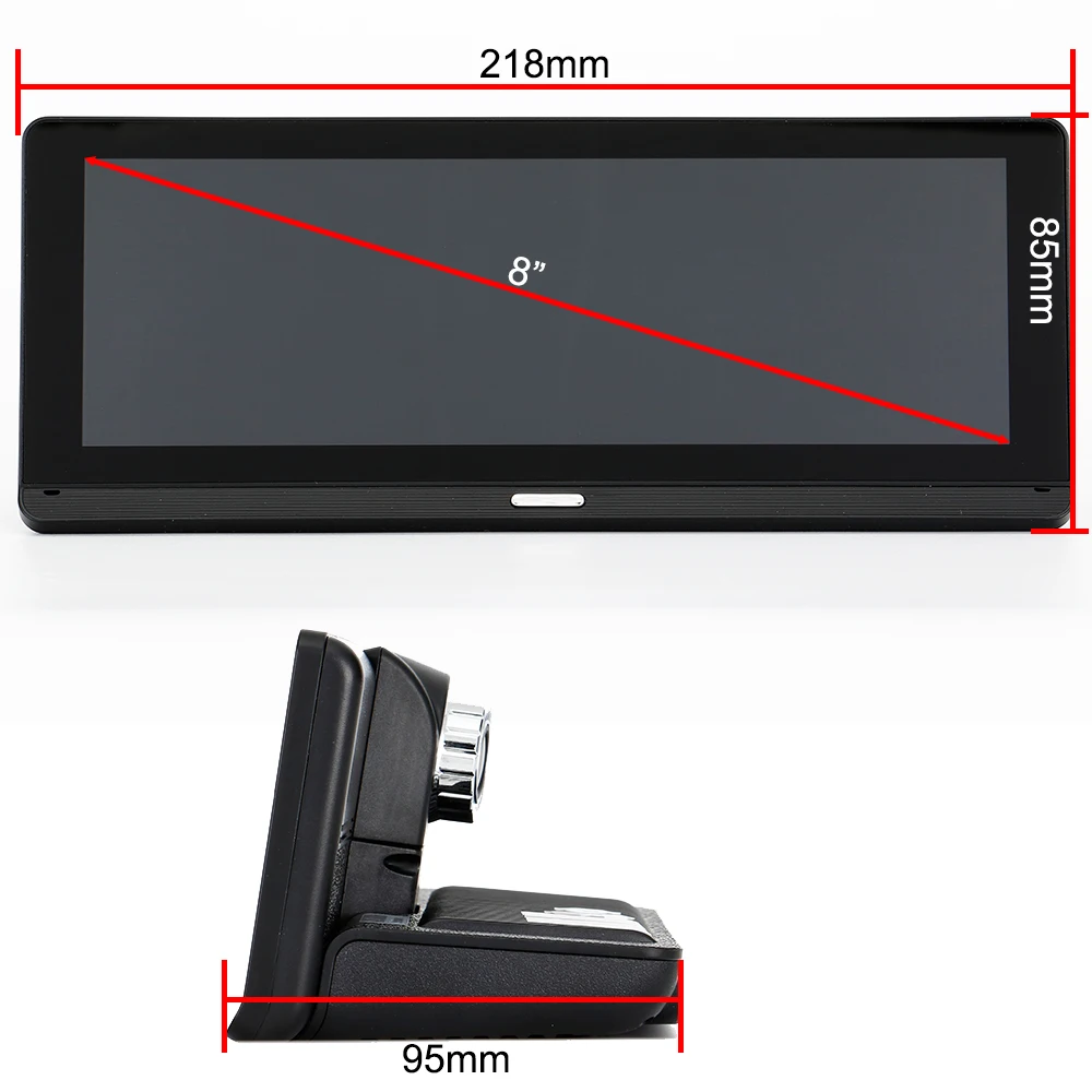 Panlelo gps для автомобиля 7,8" HD 1080P Android 5,0 gps карта и DVR gps с MP3/mp4 плеерами Bluetooth G-SENSOR навигация для автомобиля