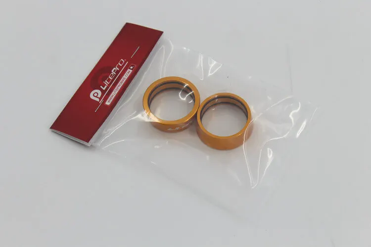 Litepro 25 4 мм плоский велосипедный руль ограничительная пробка из алюминиевого