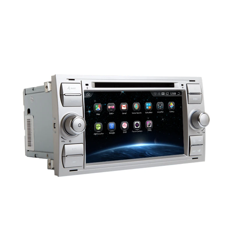 CarExc Android 9 0 OS Octa Core для Ford S-Max Kuga Fusion Transit Focus II автомобильный DVD-плеер с GPS-навигацией