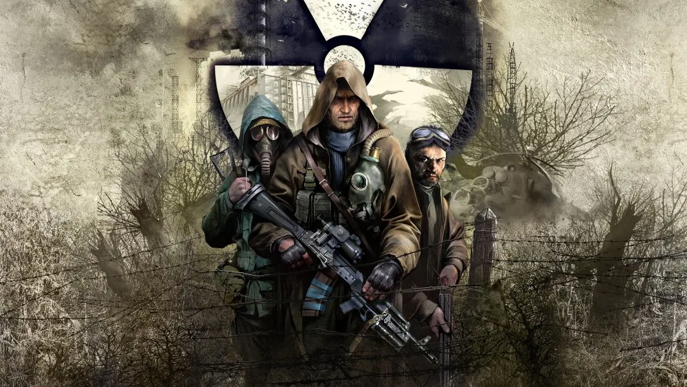 Украшение стены дома гостиной шелковой ткани плакат S. T. A. L. K. E. R. 2 вызов Припяти радиоактивных видеоигр YX1213