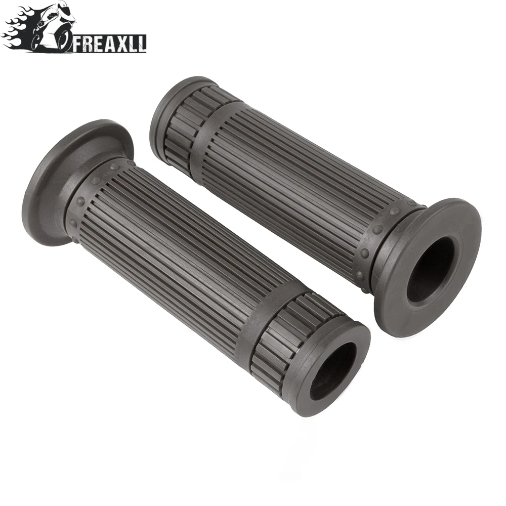 left 22mm right 24mm Ручки для мотоцикла стержень конец Подруливающее устройство ручка 7/8 дюймов 22 мм 24 мм мотоцикл комфорт для Honda Triumph Yamaha Kawasaki CG125 - Цвет: left 22mm right 24mm