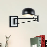 modern simple wall lamp bedroom bedside wall lamp led personalized telescopic long arm reading and writing lamp