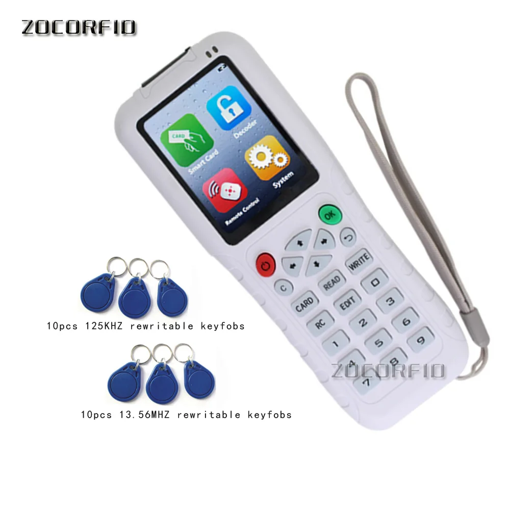 Set-2 RFID NFC карточный копировальный считыватель писатель Дубликатор английский более Частотный программатор для IC ID карт - Цвет: Set-2