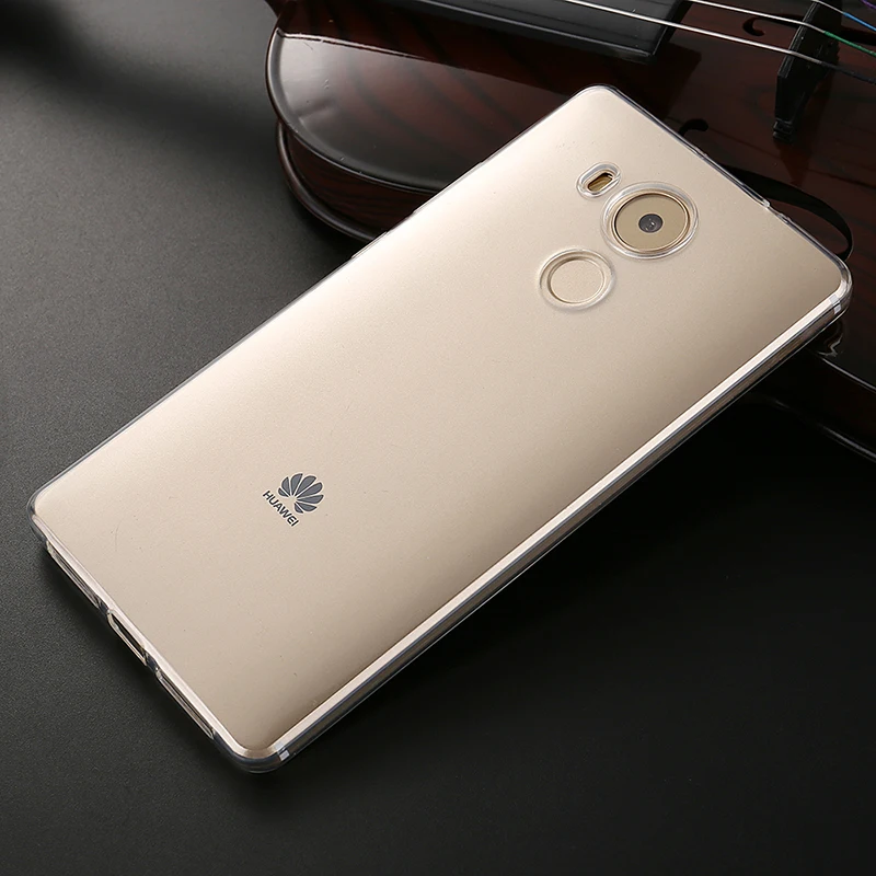 Чехол для Huawei Y6 Pro Y5 Y3 2017 II Y7 Prime мягкий прозрачный чехол Etui pouzdro Ультратонкий