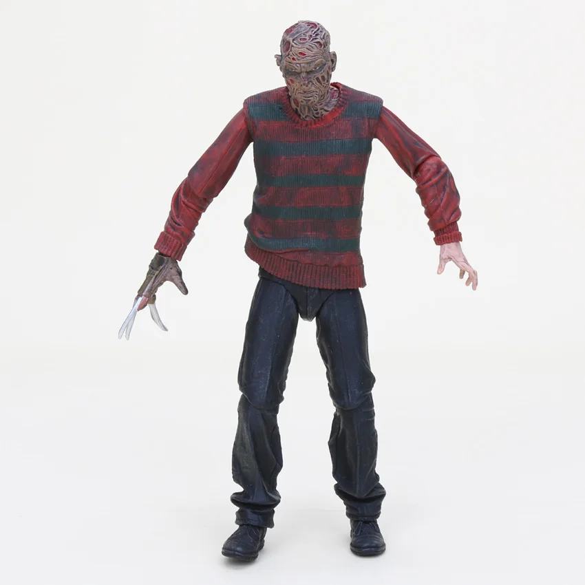 NECA &quotКошмар на улице Вязов&quot Freddy Krueger 30th ПВХ фигурка коллекционная игрушка 7 &quot17