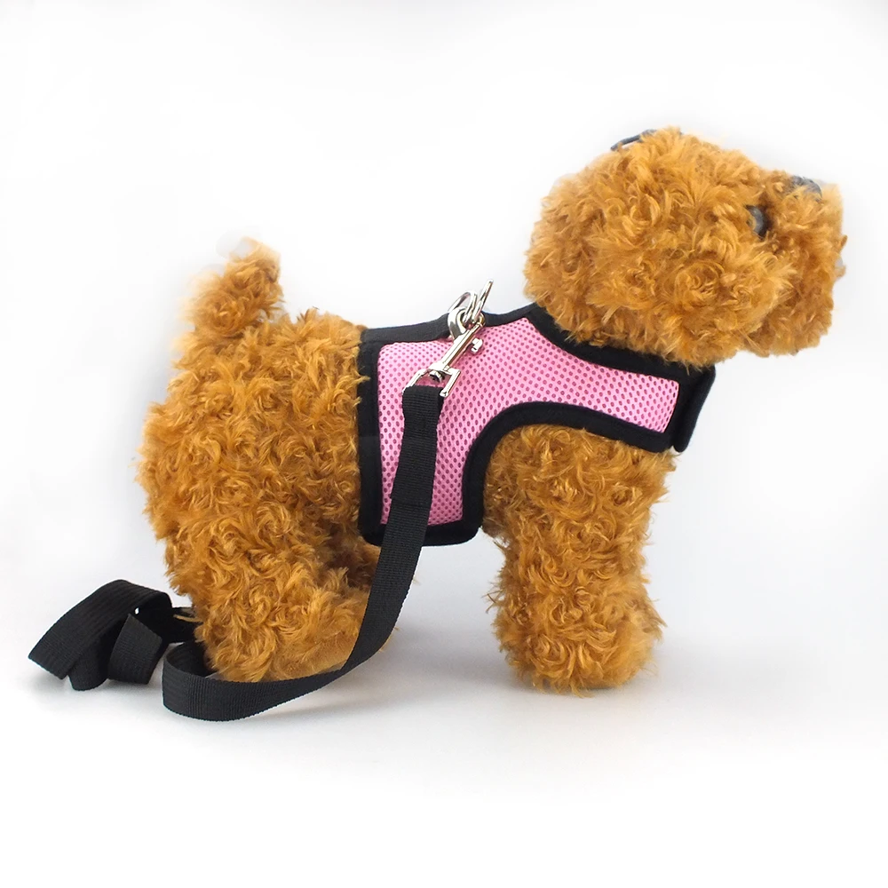 Поводок для собак маленьких больших средних регулируемый поводок Жилет кошек