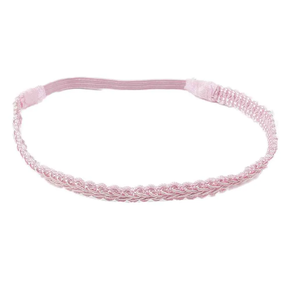 Модная Детская повязка на голову для девочек аксессуары волос эластичная лента