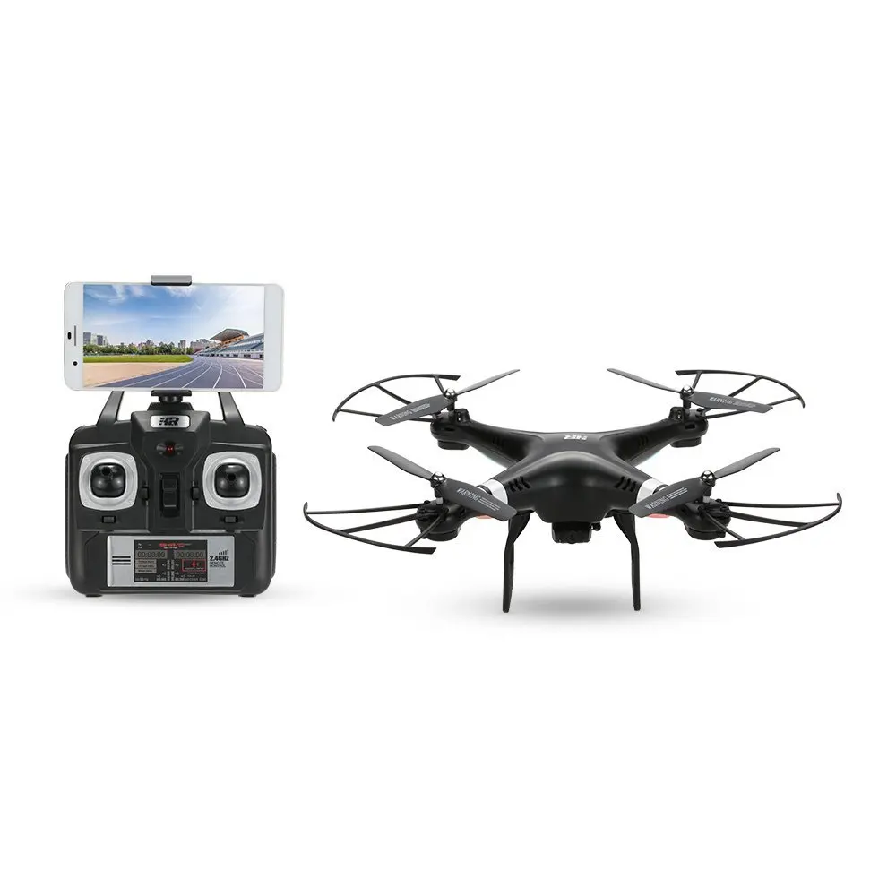 Обновленный SH5HW 2 4G 4CH 6-осевой Wi-Fi FPV Дрон МП камера с высоким удержанием головы