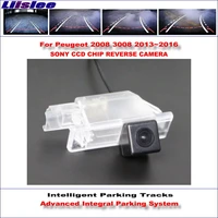 auto rear camera for peugeot 2008 3008 20132016 intelligent parking tracks backup reverse dynamic guidance tragectory