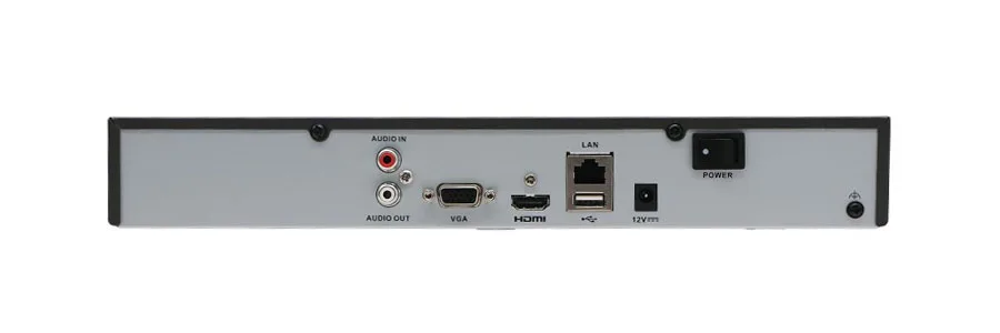 4K 4CH NVR DS-7604NI-K1 встроенный Plug& Play 4-канальный видео регистратор поддержка H.265 до 8MP 4CH IP камера запись