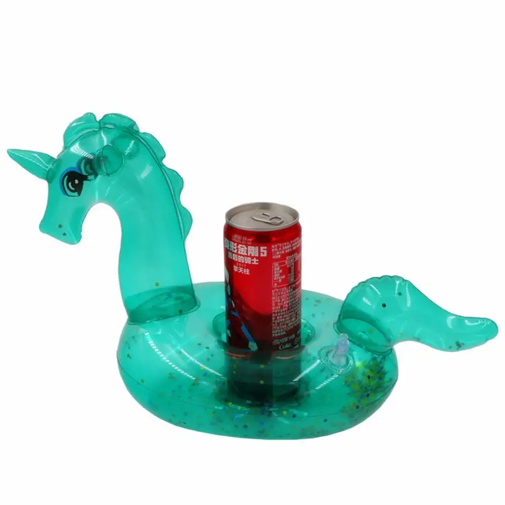 Inflatable Cup Holder Unicorn Flamingo Drink holder Swimming Pool Float Bathing pool Toy Party Bar Beach Coasters drink float images - 6