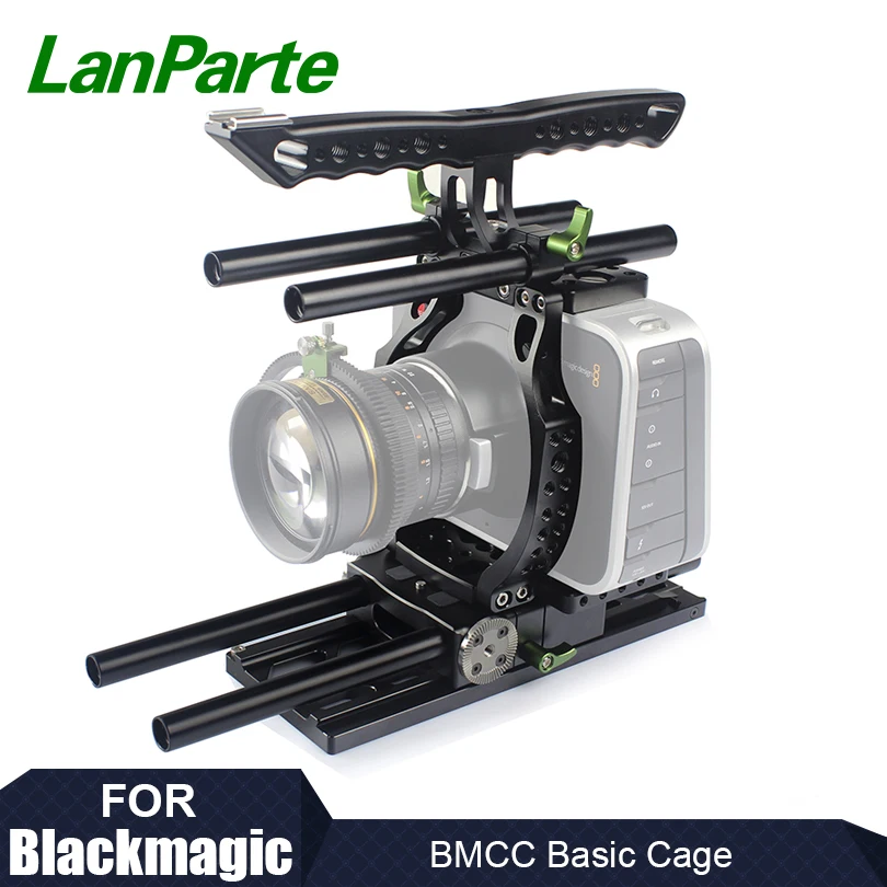Lanparte камера BMCC Cage для камеры Blackmagic Cinema|Аксессуары фотостудии| |