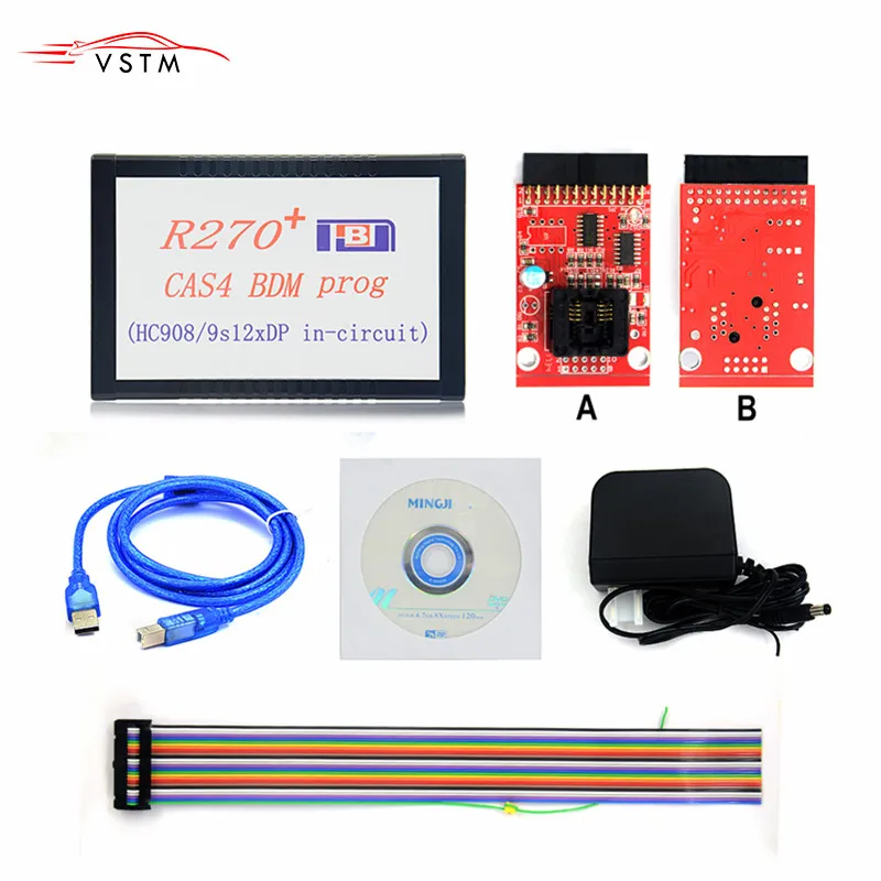 Оригинальный программатор R270 + V1.20 Авто CAS4 BDM Профессиональный для bmw key prog