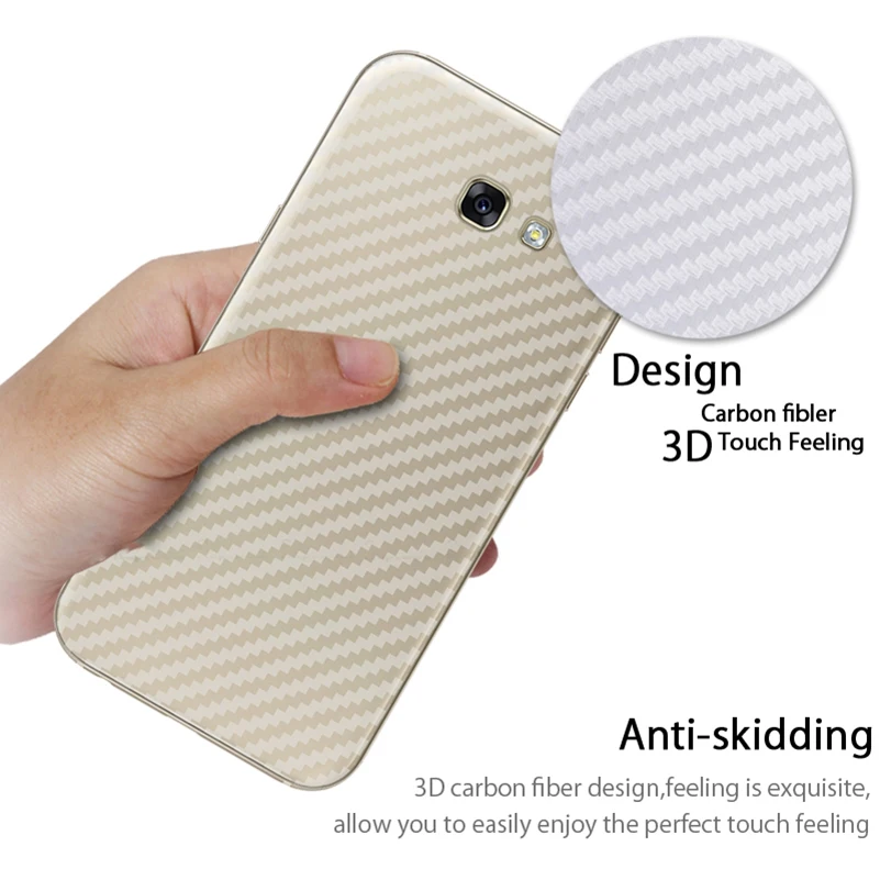 10 упаковок 3D наклейка из углеродного волокна Защитная пленка для экрана Samsung Galaxy