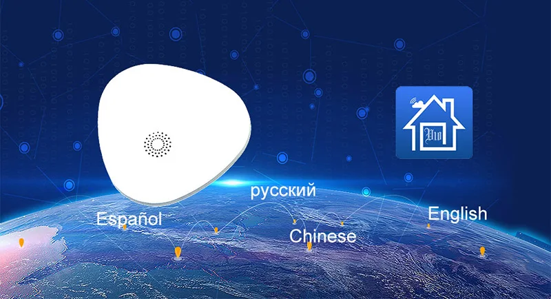 Yobang Securitty приложение управление Wi-Fi домашняя охранная сигнализация система