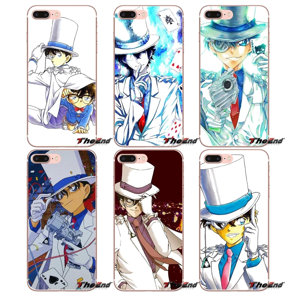 Для Samsung Galaxy S3 S4 S5 MINI S6 S7 edge S8 Plus Note 2 3 4 5 Grand Core Prime Magic Кайто Кид Чехол Phantom вор|case plus|for