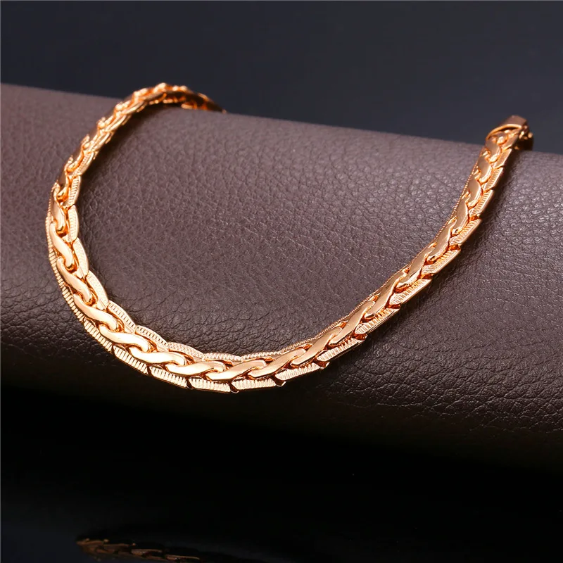 Мужской браслет-змея 21 см под золото/серебро/черный цвет | Украшения и аксессуары