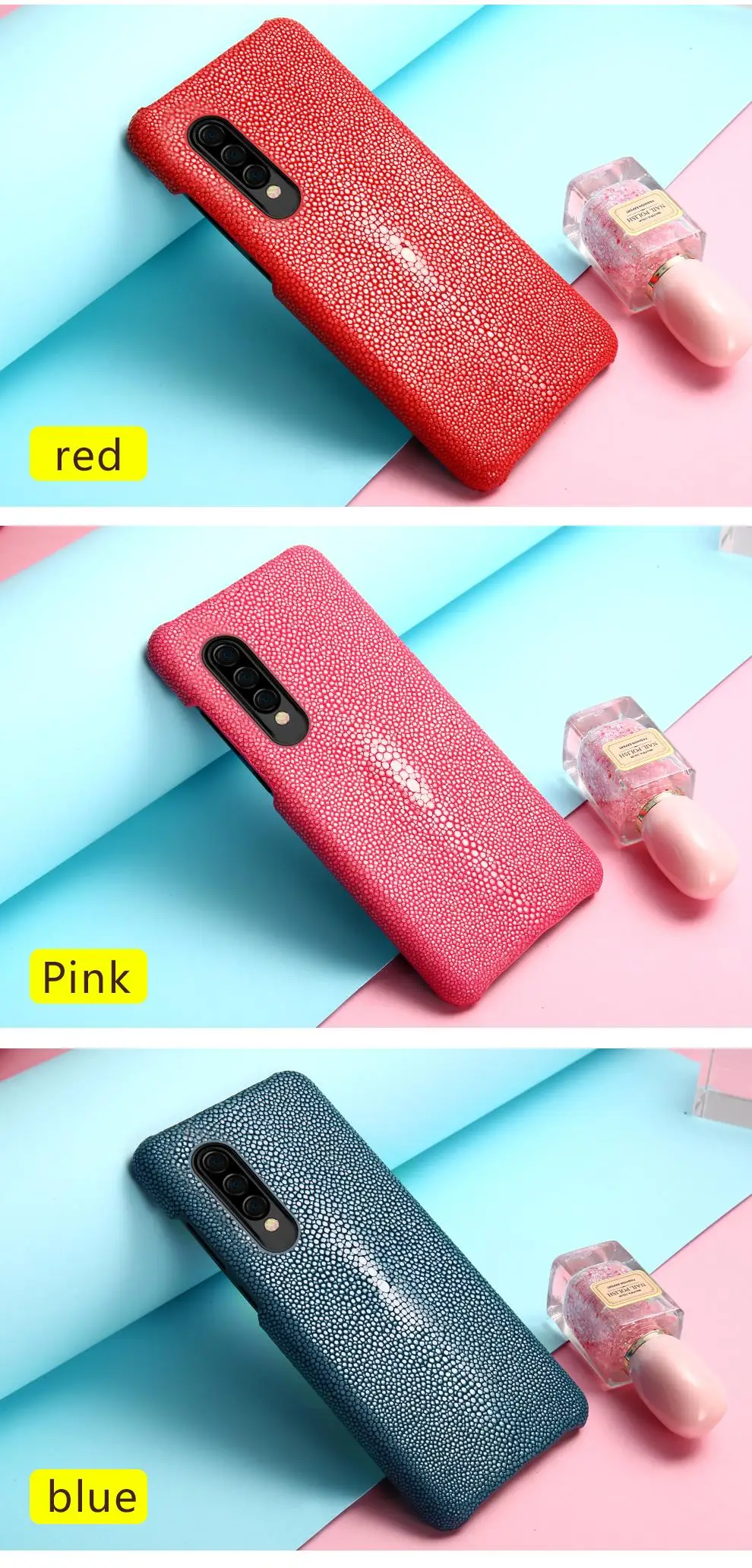 Натуральная кожа ската чехол для samsung galaxy S10 S7 S8 S9 плюс a50 Роскошный чехол для задней части корпуса samsung A30 A70 SM-A505F marvel
