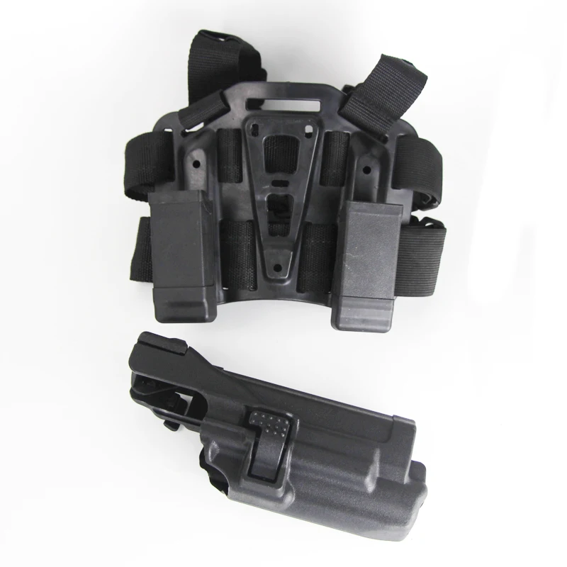 Легкий подшипник LV3 Glock 17 ножная Кобура Правая Рука быстрая прямая тактическая