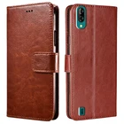 Чехол-книжка для Blackview A60 Pro, кожаный флип-чехол для телефона, с подставкой