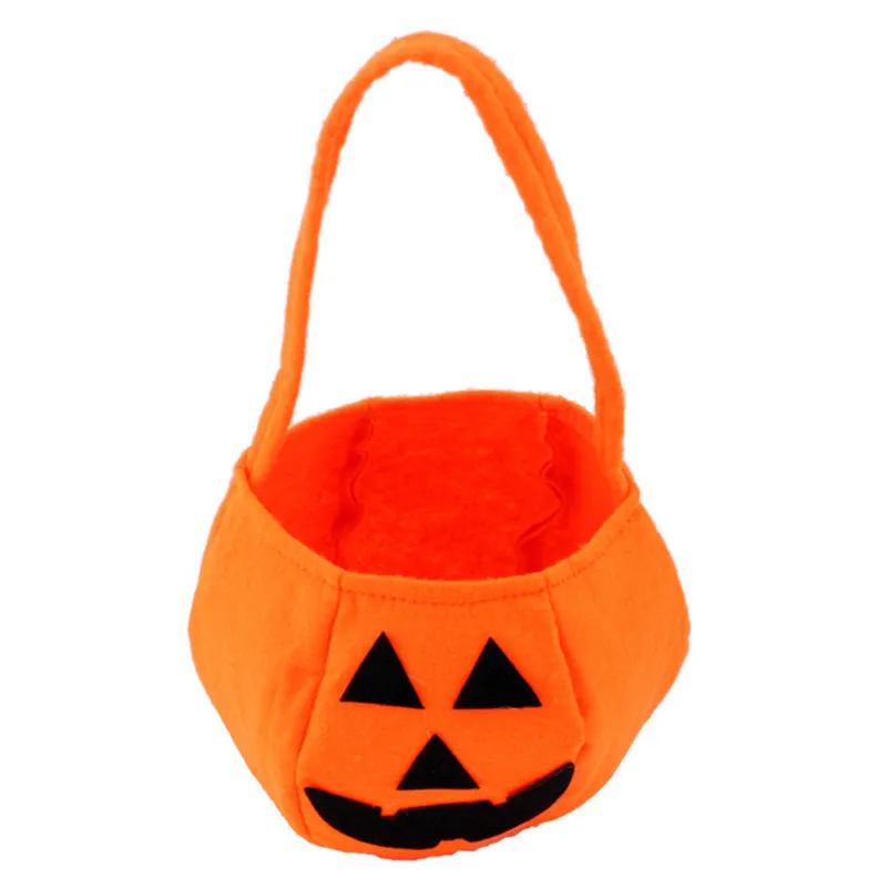 5 шт./лот тыквы мешок Хэллоуин реквизит нетканые сладкие конфеты Сумка