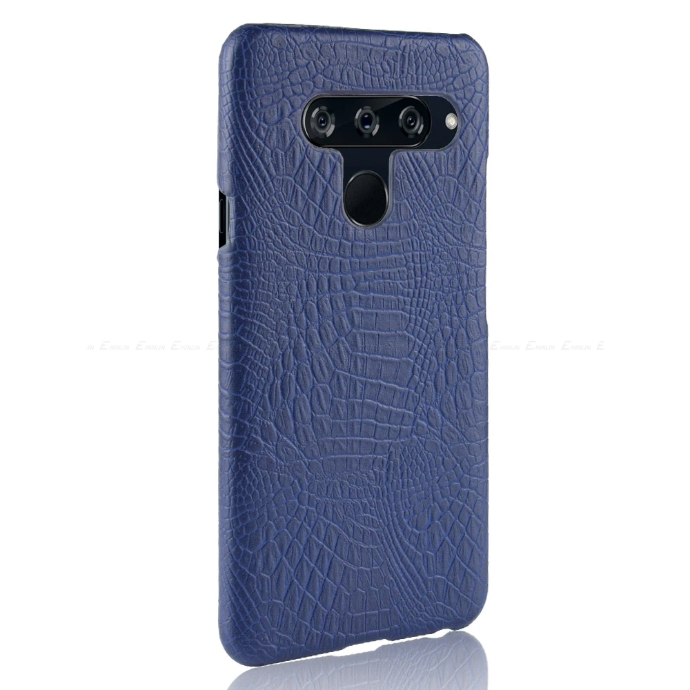 Змеиной кожи крокодила задняя крышка кожаный чехол для LG V50 V40 V35 V30S V30 G8 G7 плюс ThinQ G6 Q8 Q7 Q6a Q6 Альфа стилус Stylo 3
