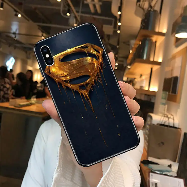TPU Marvel DC Comics железные человеческие Мстители Endgame Thanos Мягкий ТПУ чехол для iPhone X SE 5 5S 6 6 S Plus 7 8 Plus XR XS MAX - Цвет: TPU