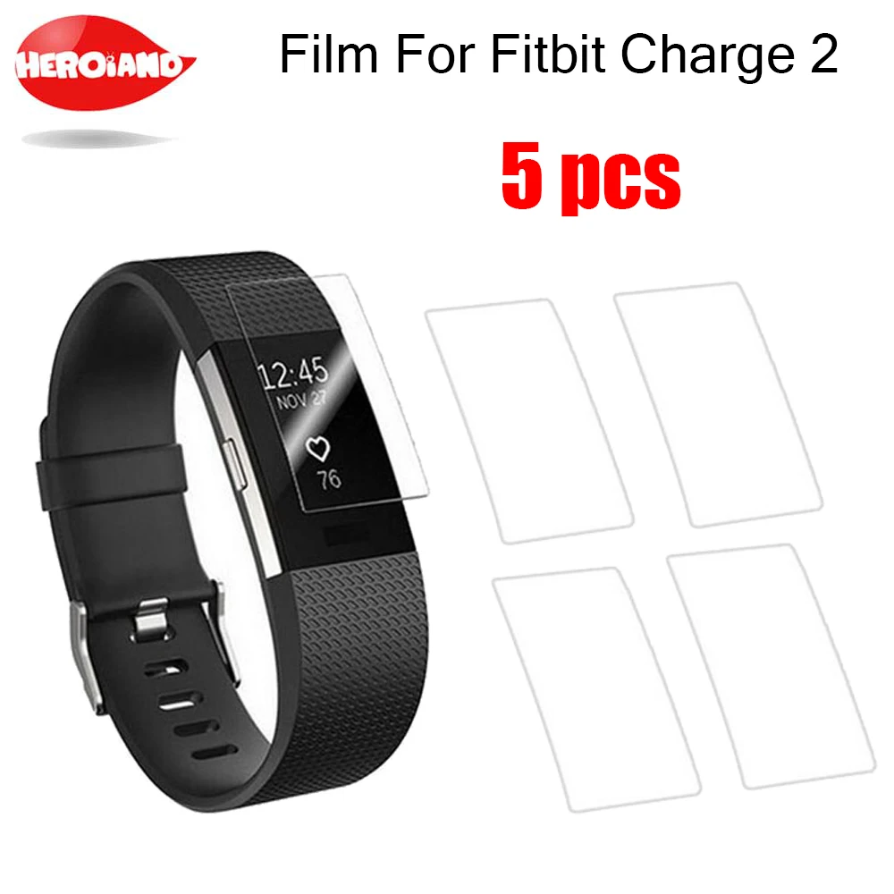 5 шт. ультратонкая Защитная пленка для Fitbit Charge 2 | Электроника