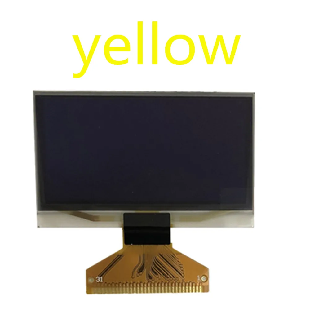 yellow Промышленные поставки качественного 2,4/2,42 дюймов OLED дисплей 12864 ЖК-дисплей экран Выделите устройство 13В SSD1305 SSD1305Z штепсельной вилки - Комплект: yellow