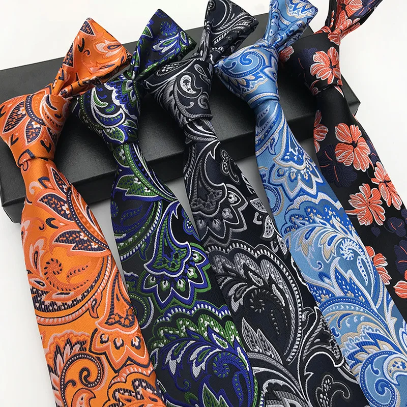 Polyester Jacquard 8cm Fashion Big Tie Dress Up Business Gift for Men | Аксессуары для одежды