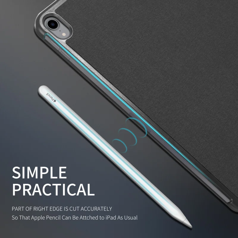 

DUX DUCIS PU Leather Case For Apple iPad Pro 12.9 2018 Luxury Slim Stand Magnetic Flip Smart Cover For iPad Pro 12.9 2018 Case