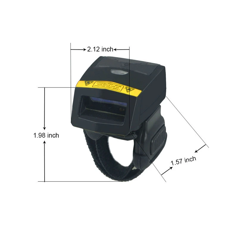 NEW Barcode Scanner FS02 Wearable Data Terminal WT01S Wired With IOS Android Windows Phones